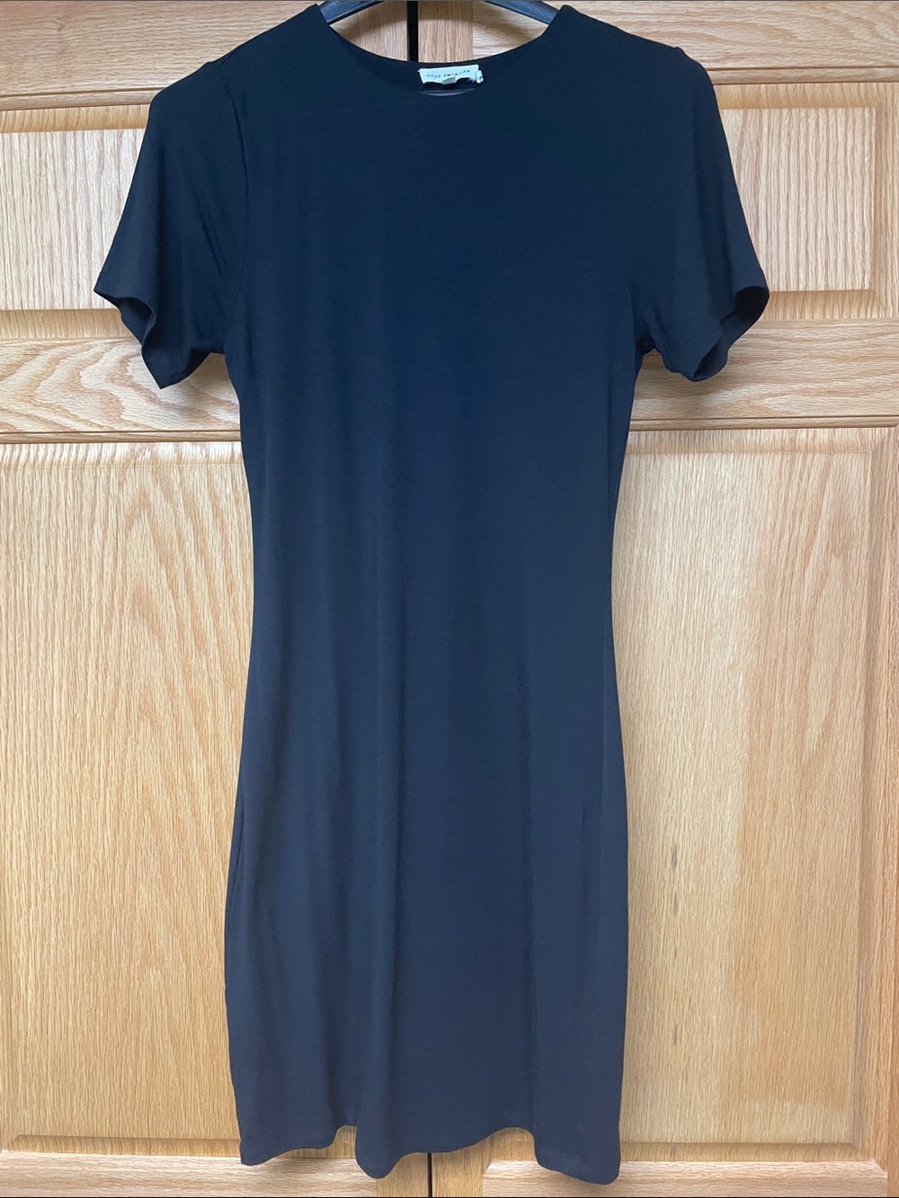 Good American Sculpting Short Sleeve Jersey Dress - Size 2